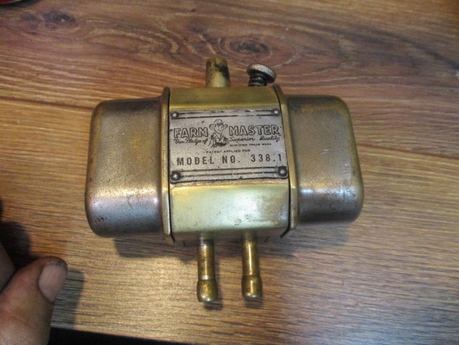 Vintage Antique Farm Master Milking Milker Milk Pulsator Dairy Untested No 338-1