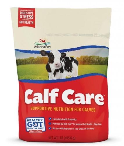 Manna Pro 1 LB Calf Care Supplement Supportive Nutrition For Calves Probiotics