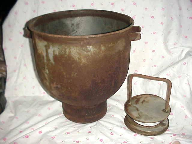 LARGE Metal Cream Separator Milk Strainer Funnel Farmhouse Light Shade 14 
