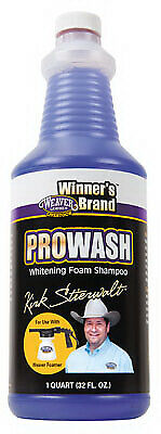 WEAVER LEATHER LLC Stierwalt ProWash Whitening Livestock Foam Shampoo, Lavender