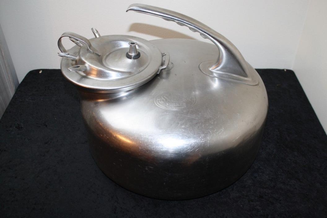 Babson Bros The Surge Milker Stainless Steel Dairy Farm Milk Milking Can Chicago