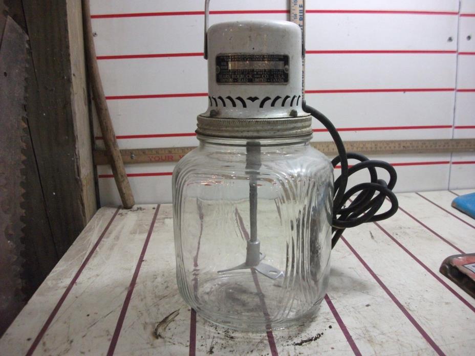 SEARS ROEBUCK Farm Master ELECTRIC Butter CHURN Model No. 421-35500 Tested WORKS