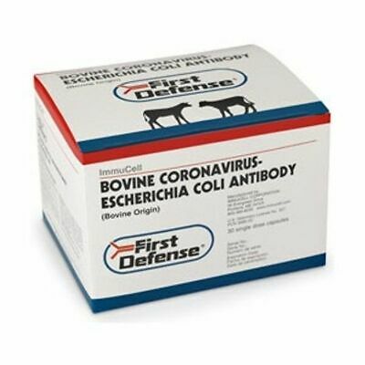 First Defense Cattle Cow Bolus 30 Count Boluses Scours Ecoli Feedlot