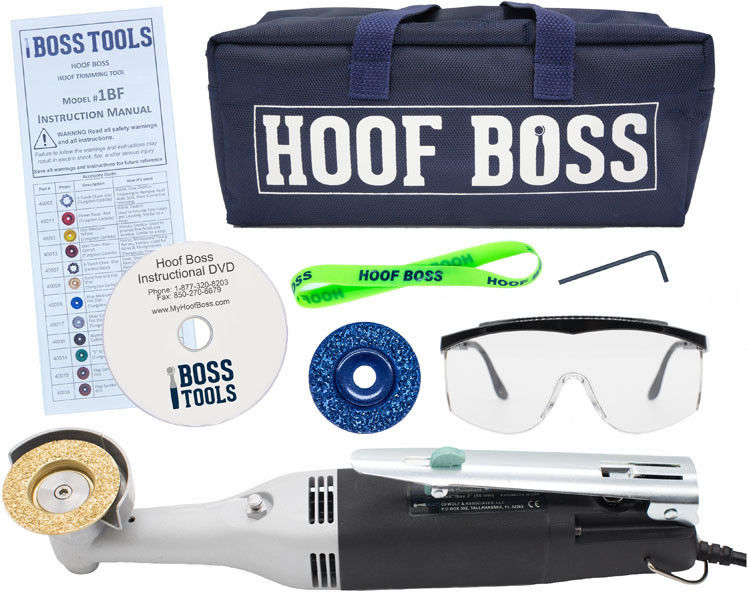 HOOF BOSS MINI/SMALL GOAT HOOF TRIM SET, NIPPERS, RASP, RASPER