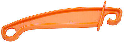 GALLAGHER NORTH AMERICA Electric Fence Insulated Hook, Orange, Large G606304