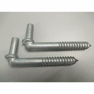 Lag Screw Style 2 Pc Pack Chain Link Gate Hinge 5/8" X 6" Home