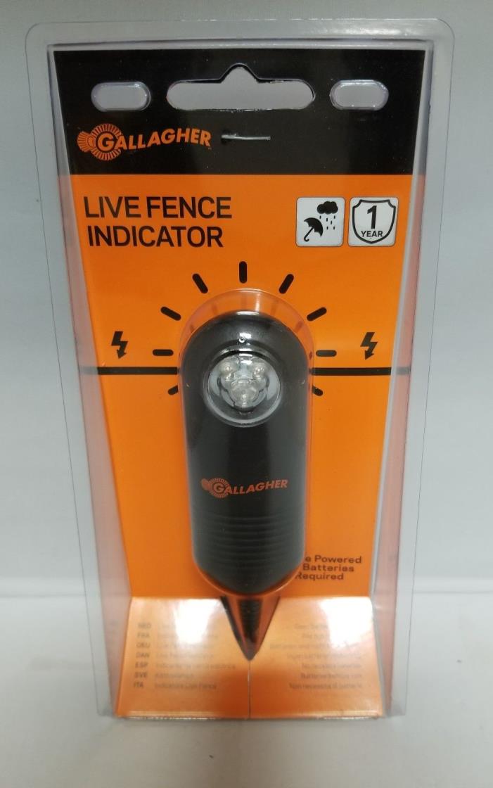 NEW GALLAGHER LIVE FENCE INDICATOR  FREE SHIPPING!!!