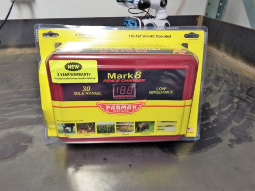 Parmak MARK8 Low Impedance 110/120-Volt 30-Mile Electric Fence