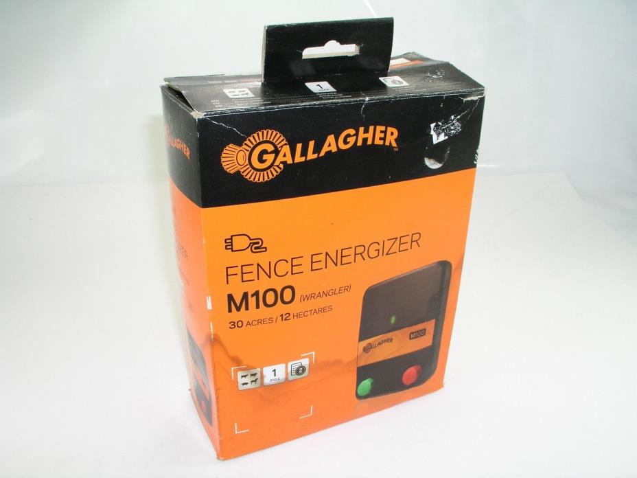 Electric Fence Energizer, Gallagher M100