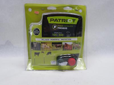 Patriot Pmx600 Fence Energizer - Black up to 100 Mile 816869