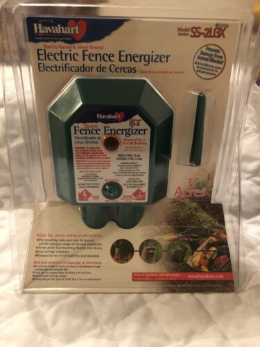 Havahart Battery Size DD Operated Electric Fence Energizer SS-2 Factory Sealed