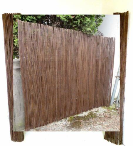 Master Garden Products WF Screen, 6 by 14-Feet Willow Fencing, 6'H x W, Brown