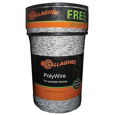 Gallagher G620300 Electric Polywire Fence Combo Roll, 1312-Feet (+ 328' FREE)...