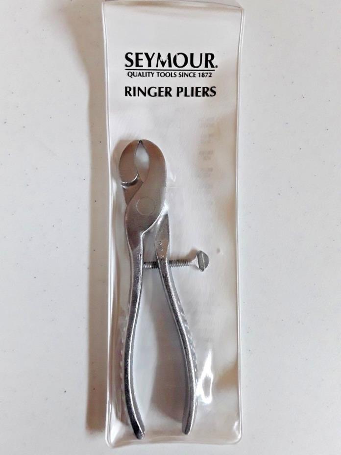 Seymour 69045 RR-HM Hill Ringer Plier, Malleable Iron Casting, Chrome Finish