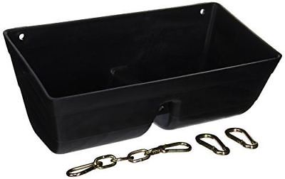 Little Giant Fence Feeder with Clips and Chain, 16-Inch, Black , ki