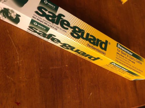 Safe-Guard Fenbendazole 290 Gram Beef Dairy Cattle Wormer Paste Dewormer 1 Tube