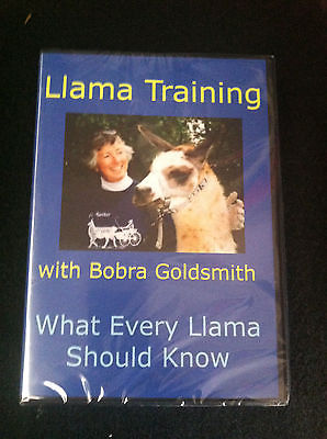 Llama Training, with Bobra Goldsmith What Every Llama Should Know  DVD New