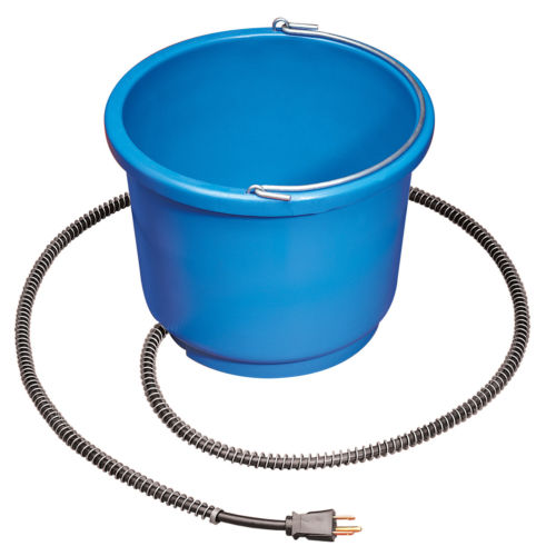 Allied Precision API 9HB 9 Quart Plastic Heated Bucket