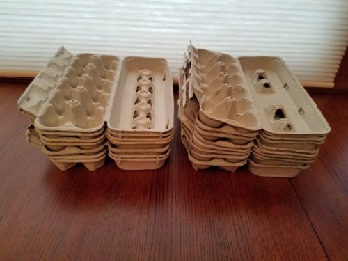 15 Cardboard Egg Cartons (12 Count) Paper, Crafts, Project Used, DIY, Recyling