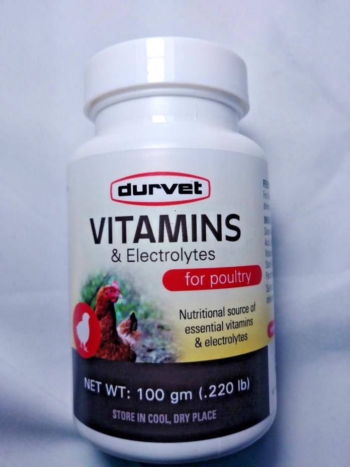 2 Pak Healthy Flock Durvet Vitamins & Electrolytes