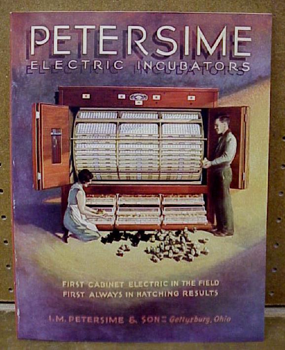 Vintage 1930's Petersime Electric Incubators Complete Catalog - New Old Stock