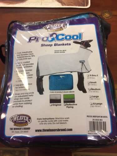 Weaver Livestock , The Winners Brand , Pro-Cool Sheep Blanket , New