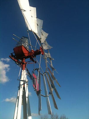 6ft Aermotor X-702 rebuilt Windmill with New 27ft Tower