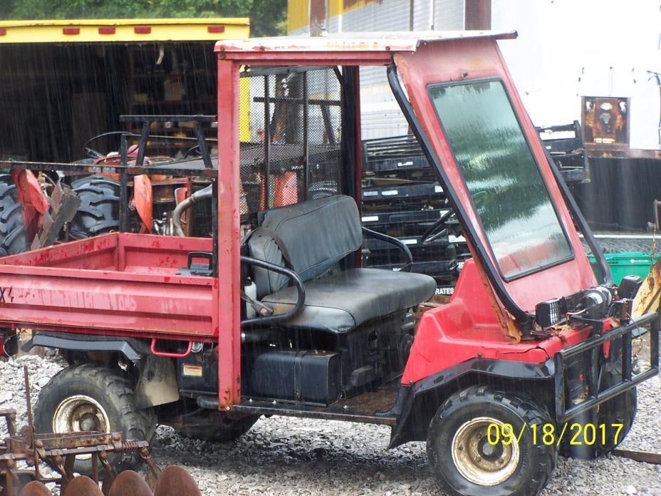 UTILITY VEHICLE MULE WITH WINCH