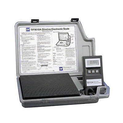 TIF TIF9010A Slimline Refrigerant Scale, Lbs/oz; Decimal Lbs, Kgs