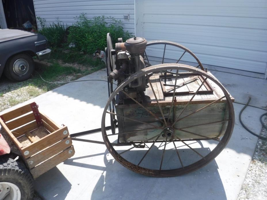 Hardie orchard sprayer Brigs/Straton A gas engine antique vintage hitmiss engine
