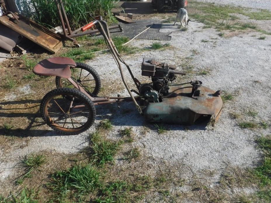 1950s Vintage Snappin Turtle Lawn Mower Great Condition Briggs Engine