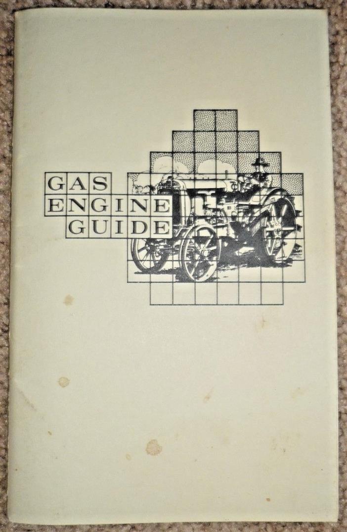 Vintage Gas Engine Guide Book, Manual, Handbook, 9th Reprint 1993