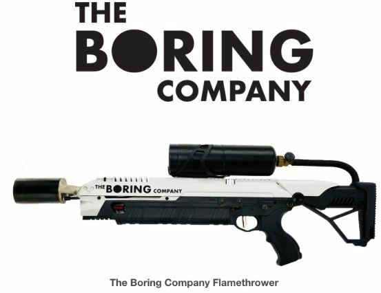 ?? BRAND NEW The Boring Company Not-A-Flamethrower ?? UNOPENED BOX ??FREE SHIP??