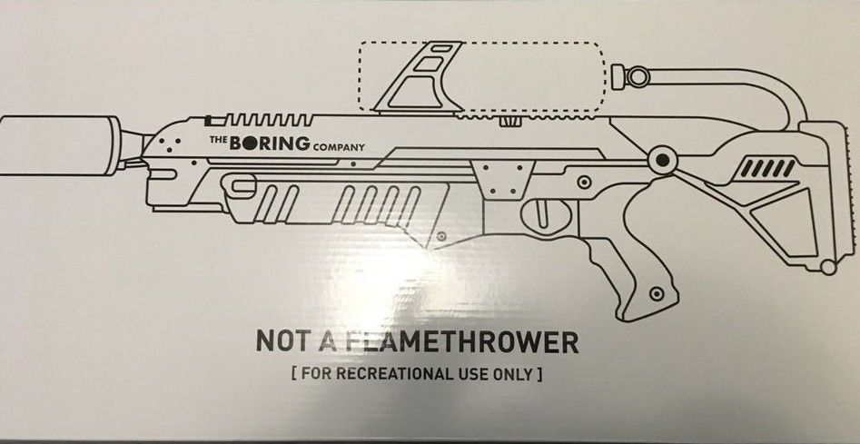 *SEALED* Unopened The Boring Company Not-A-Flamethrower ?? CANADA