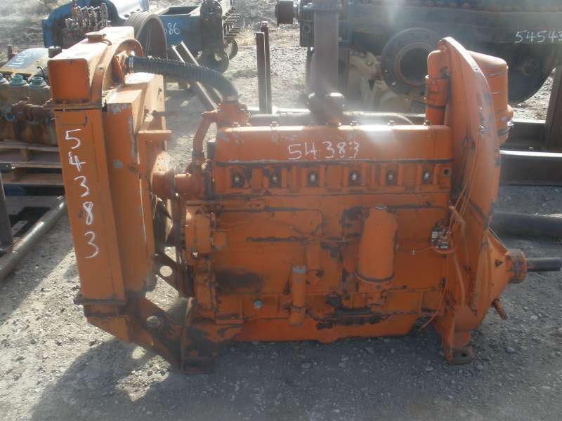 Used Waukesha 135 Natural Gas Engine with Twin Disc Clutch