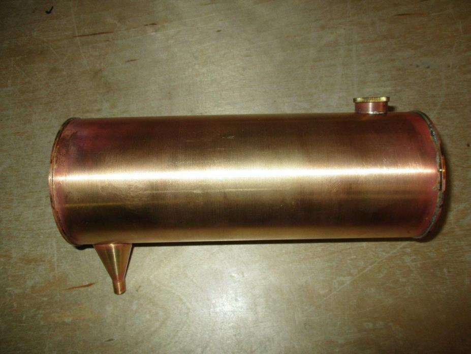 Model Springfield Gas Engine Brass Replacement Fuel Tank NEW!