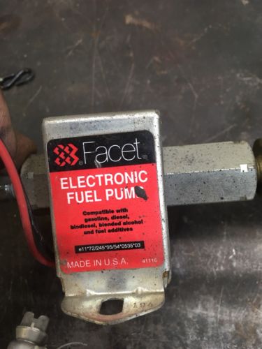 Facet 24volt Electric Fuel Pump Off Mep 805b Or 806b