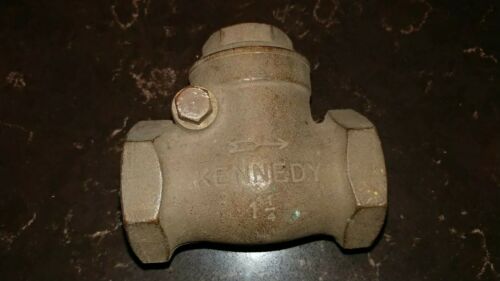 Vintage Kennedey 1 1/4 inch Brass Valve - 125 K/V - Steampunk