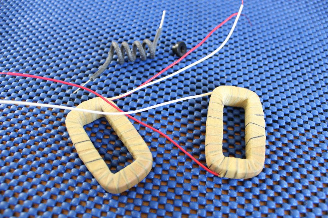 Coil Pair for Webster JZ Magneto  New with Igniter Leadout Wire, Bushing