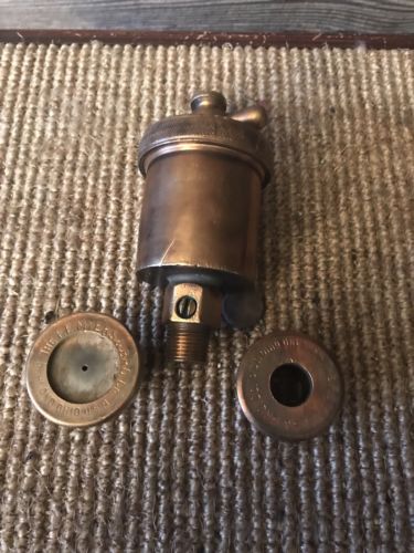 Vintage Brass Screw Top Lubricator Hit And Miss Engine