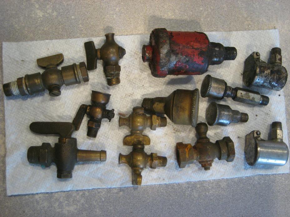 Steam Engine, Oiler / Grease, Brass, Valves for Hit & Miss Engines