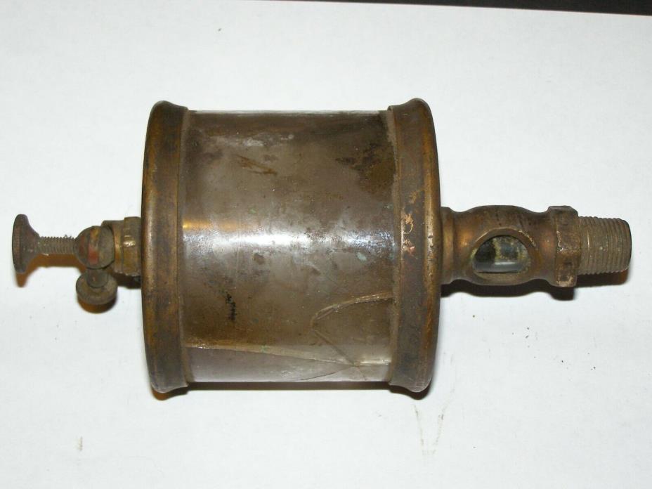 Antique Michigan Hit Miss Engine Oiler / Lubricator As-Is