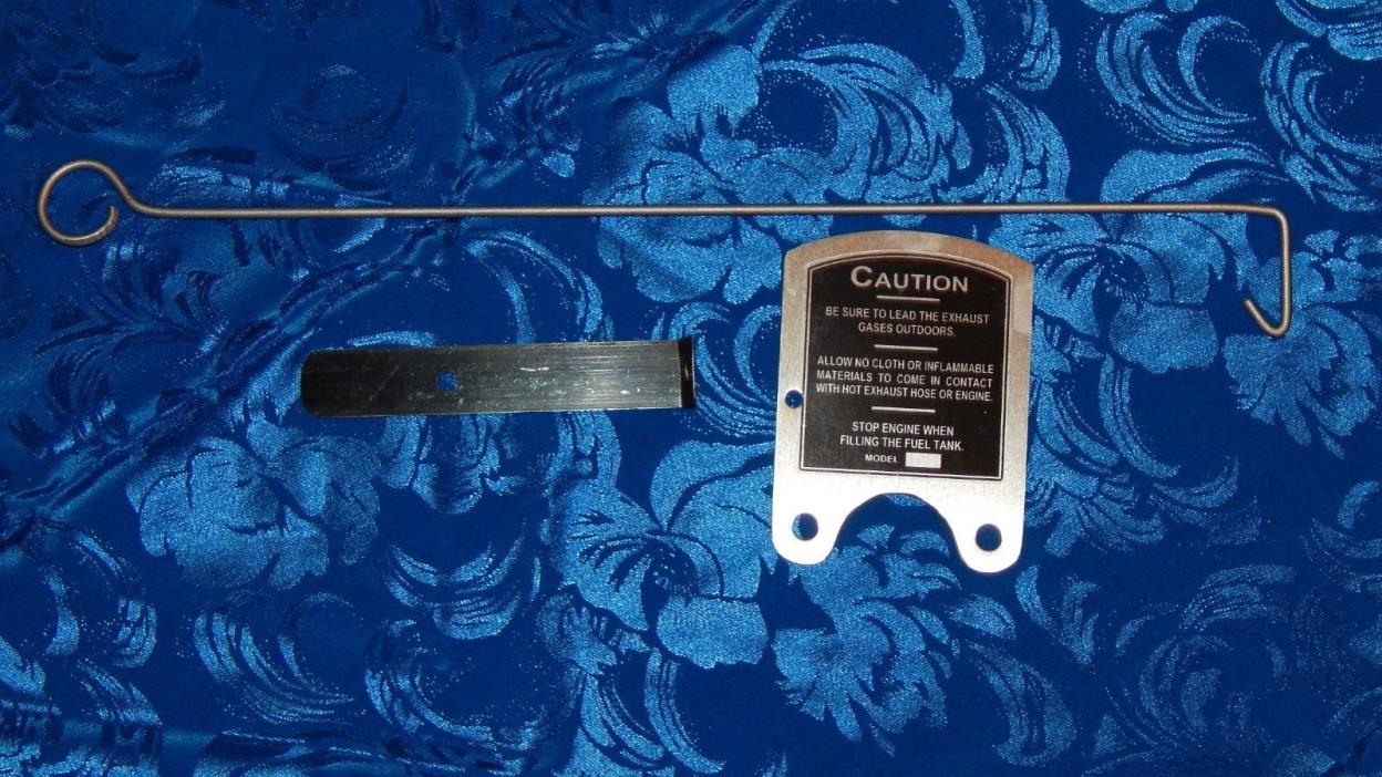 Maytag 92 caution plate single box with kill switch deep tank