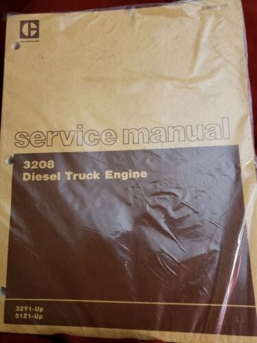 Caterpillar 3208 Diesel Truck Engine Shop Service Repair Manual 32Y1-Up 51Z1-Up