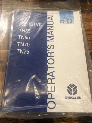 New Holland TN55 TNN65 TN70 TN75 Tractors Operators Manual 2002