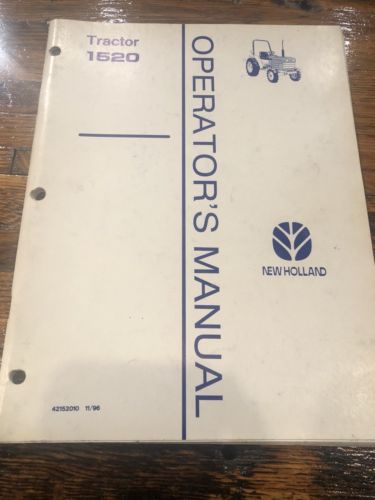 Ford 1520 Tractor Operators Manual 42152010