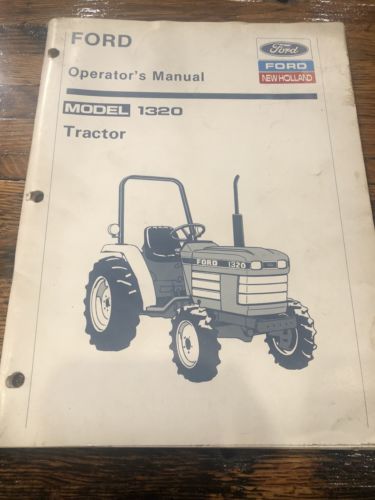 FORD 1320 Tractor OPERATORS MANUAL