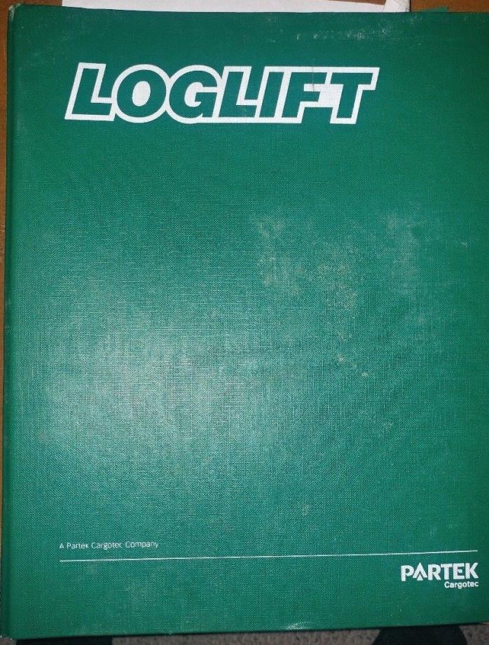 Partek Loglift Service & Parts Manual Used By Timberjack