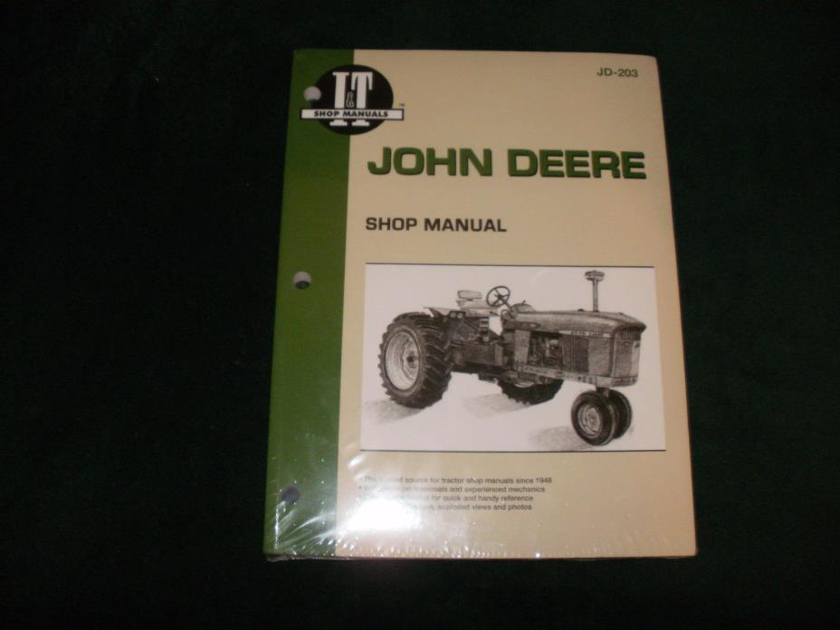 JOHN DEERE TRACTOR MANUAL MODELS IN THE 3000, 4000, 5000 AND 6000 SERIES