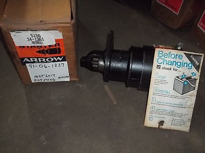 McFadden ARROW 34-1361 Starter 1963-77 Massey Ferguson Tractor